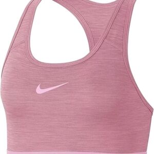 Nike Women's Heathered Pink Sports Bra
